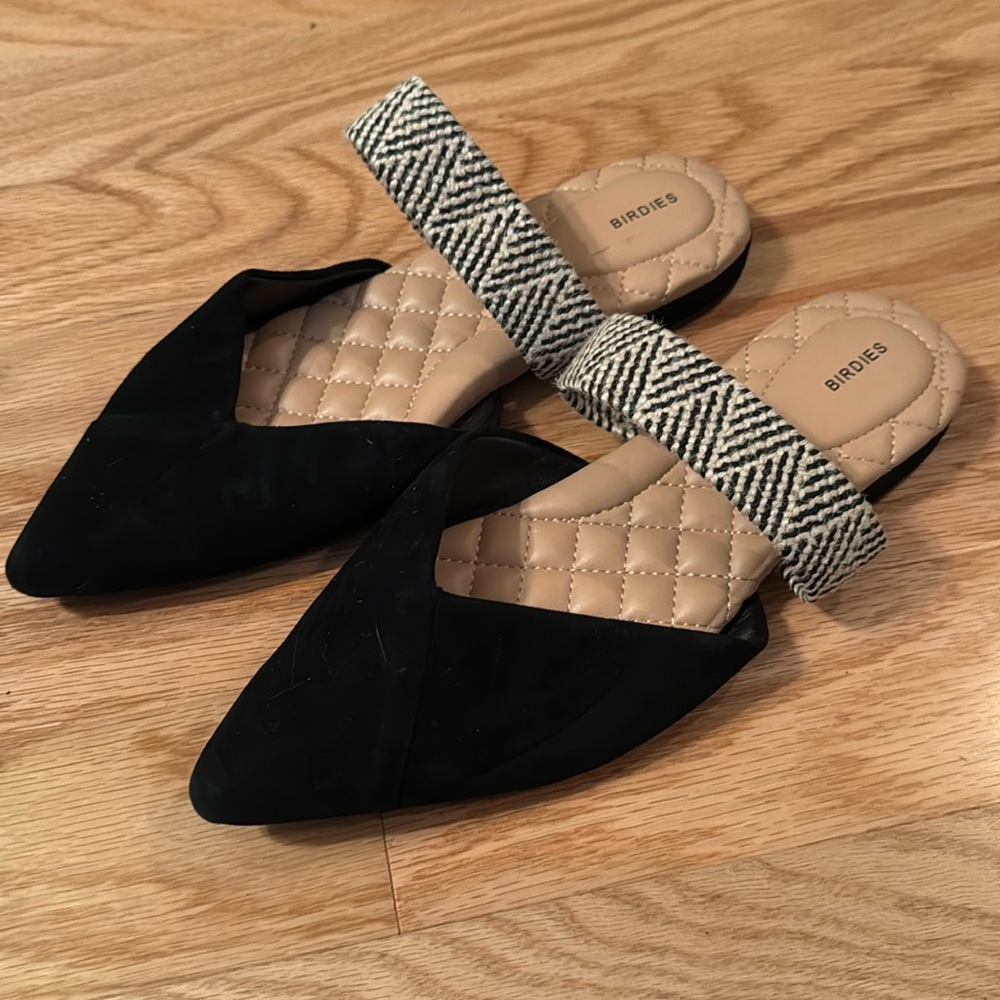 Birdies slip on shoes, never worn, size 8